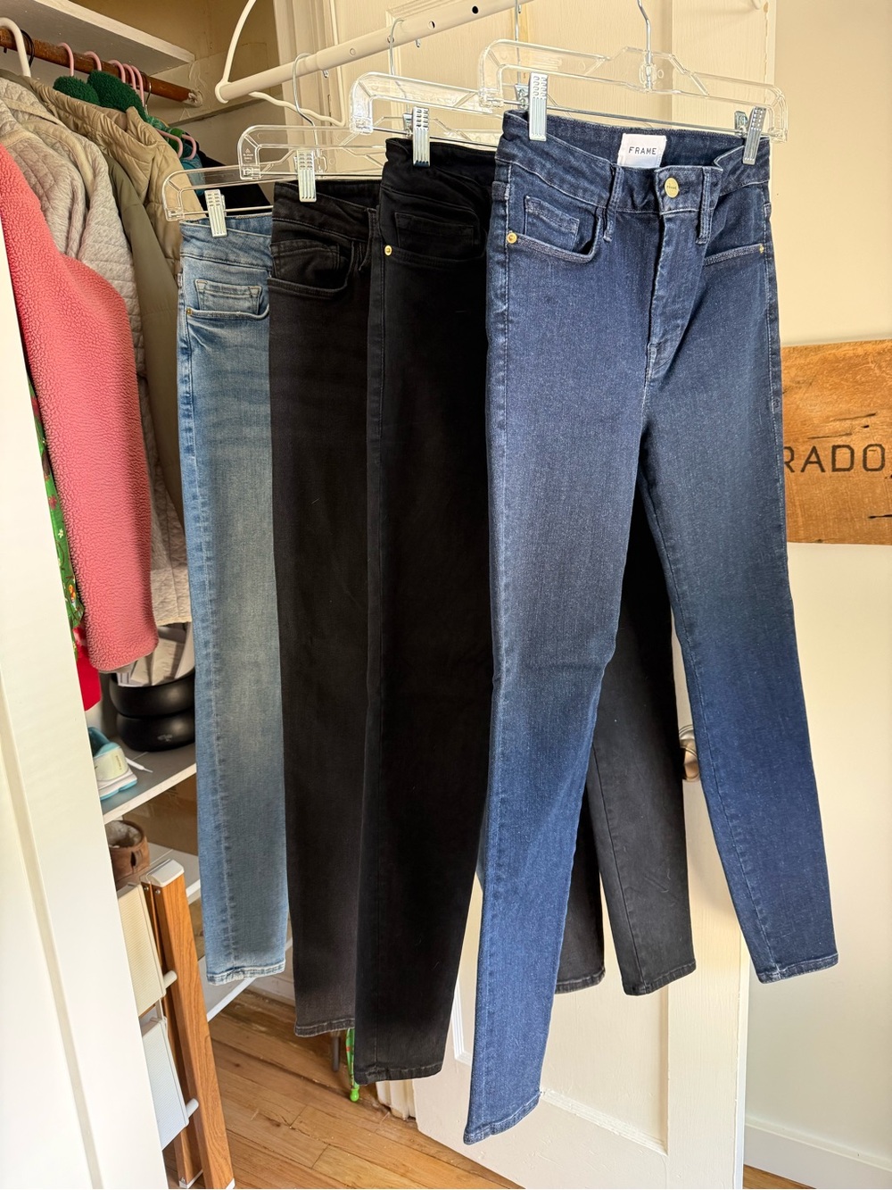 Frame Le One Skinny Jeans